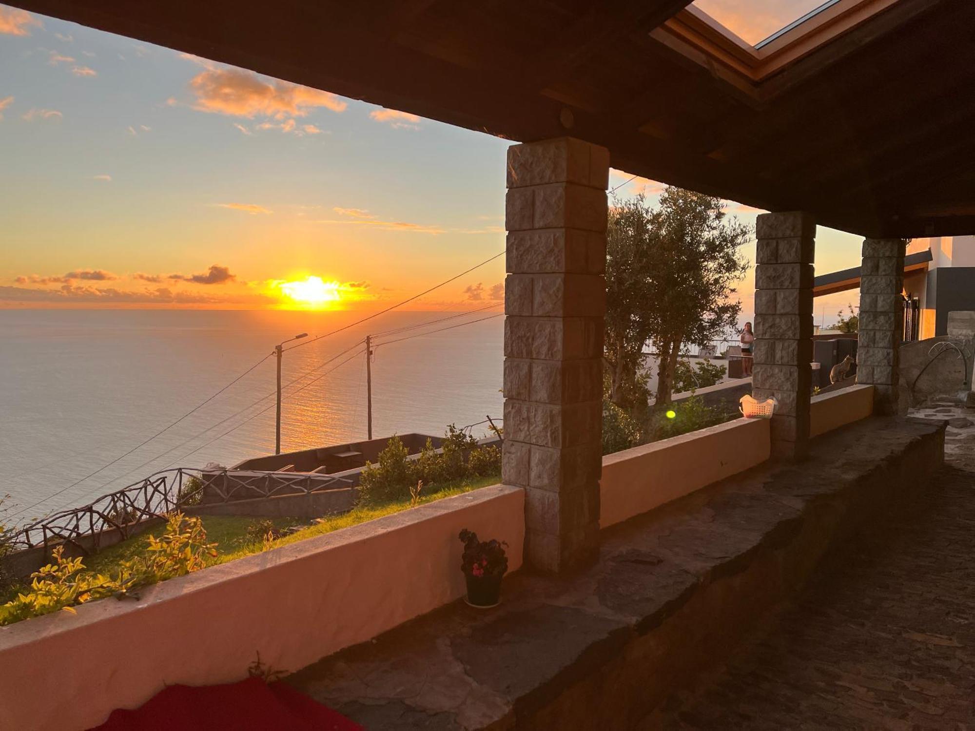 فيلا Cozy Sea View House Faja Da Ovelha كالهيتا المظهر الخارجي الصورة