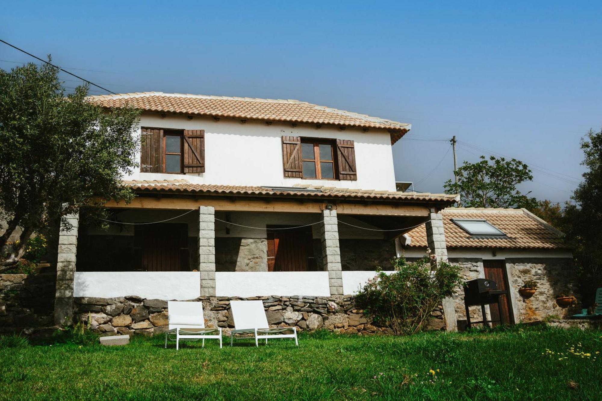 فيلا Cozy Sea View House Faja Da Ovelha كالهيتا المظهر الخارجي الصورة